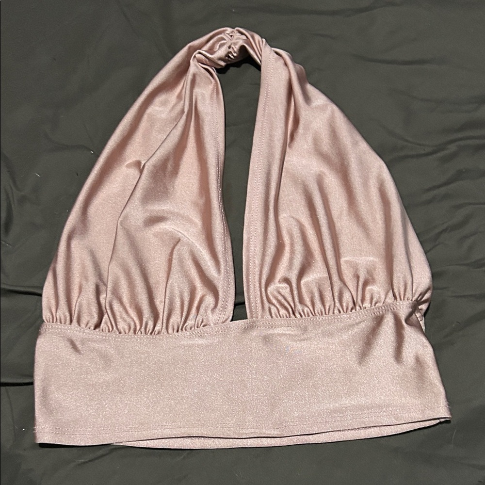 Pink Halter Top